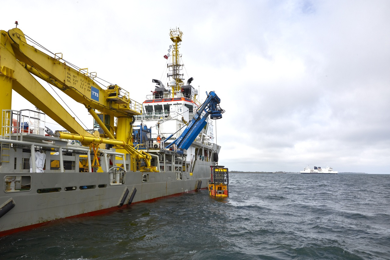 The Kamara is Boskalis’ dedicated UXO vessel