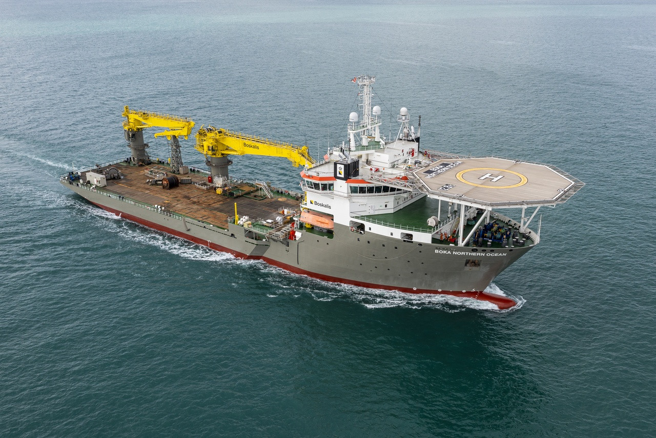 Construction support vessel BOKA Northern Ocean