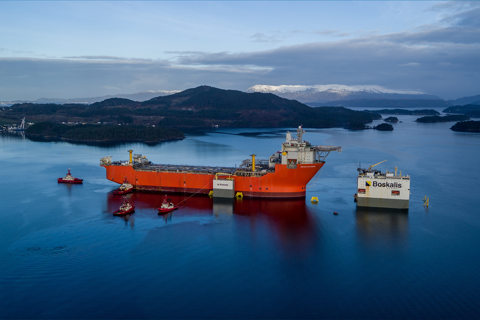 The float-off operation in Norway