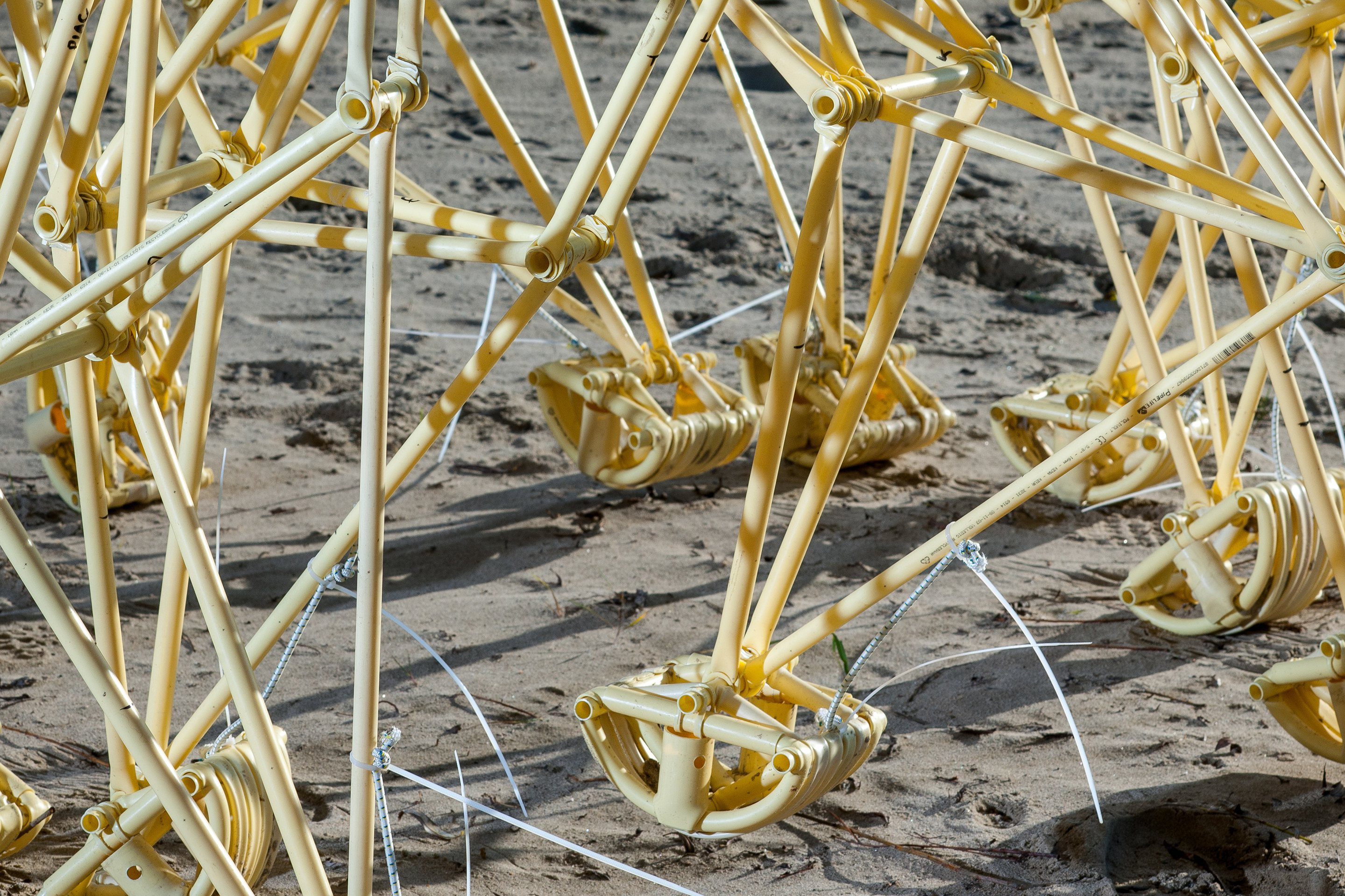 Detail of the Strandbeest